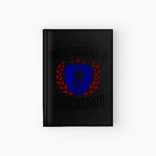Skateboard Academy Hardcover Journal