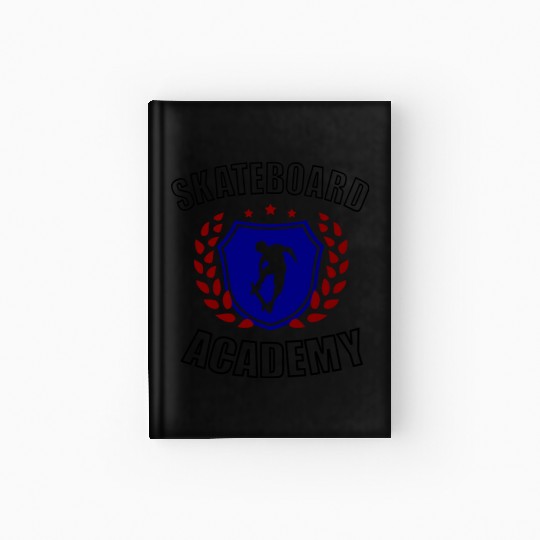 Skateboard Academy Hardcover Journal