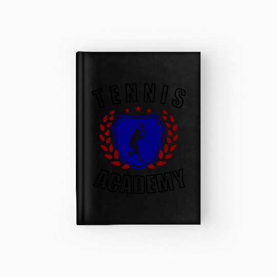 Tennis Academy Hardcover Journal