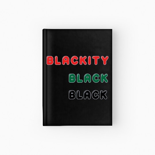 Blackity Black Black Hardcover Journal