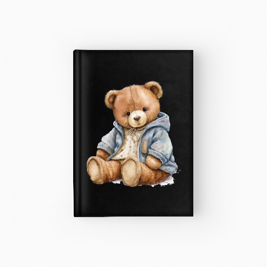 Cute Bear Hardcover Journal