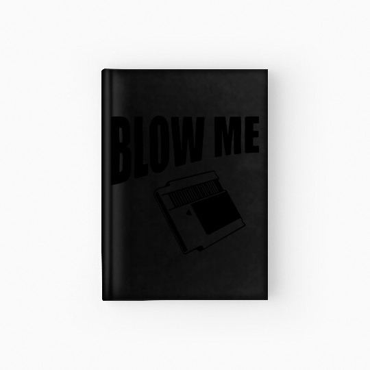 Blow Me Video Game Hardcover Journal