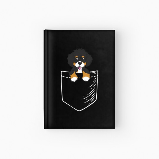 Bernedoodle Hardcover Journal