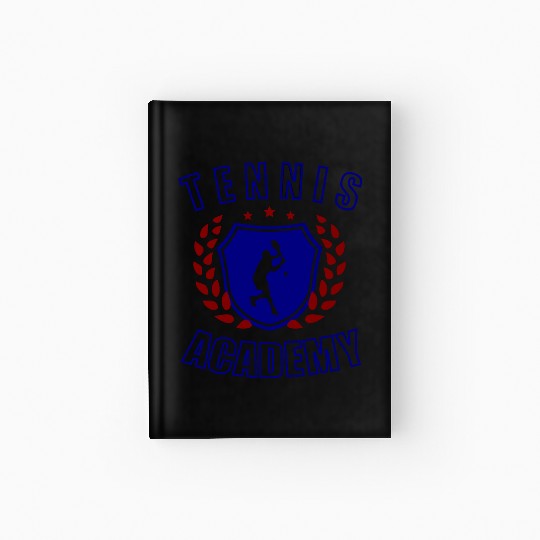 Tennis Academy Hardcover Journal