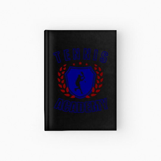 Tennis Academy Hardcover Journal