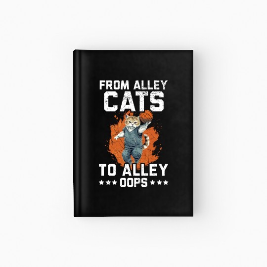 Basketball Cat Basketball Player I Love Basketball Hardcover Journal