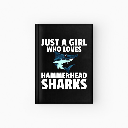 Hammerhead Shark Hardcover Journal