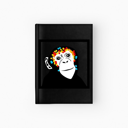 Monkey Face Monkey Monkey Hardcover Journal