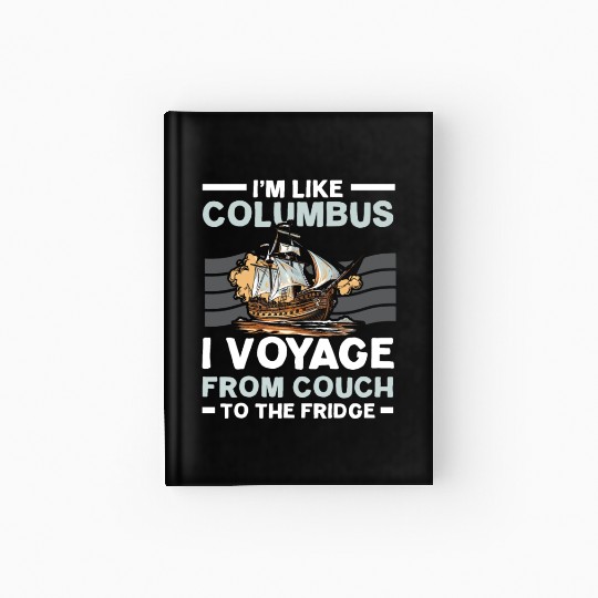 Christopher Columbus Italian American Columbus Day Hardcover Journal