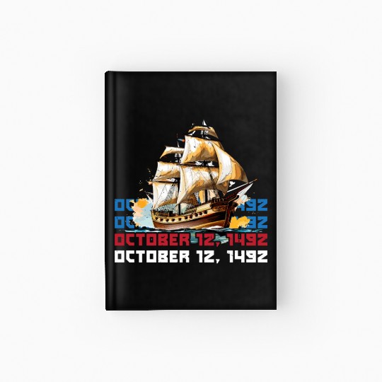 Christopher Columbus Italian American Columbus Day Hardcover Journal