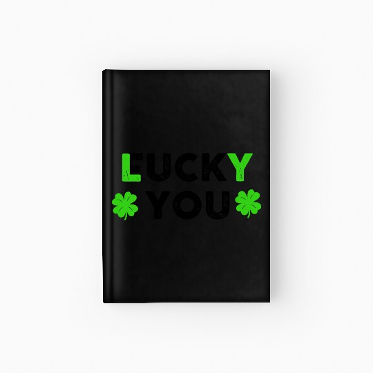 Saint Patrick Lucky You travel nostalgia Hardcover Journal