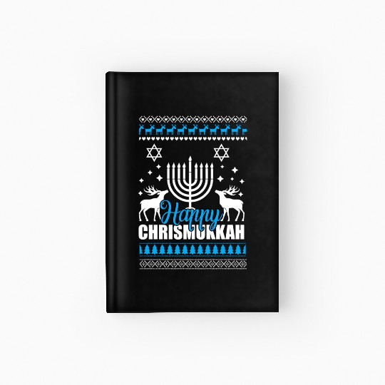 Happy Chrismukkah Ugly Style Hardcover Journal