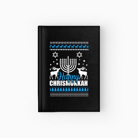 Happy Chrismukkah Ugly Style Hardcover Journal