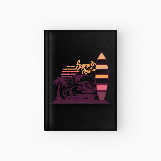 Summer Paradise Hardcover Journal