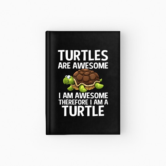 Cool Sea Turtle Tortoise Lover Turtle Animal Hardcover Journal