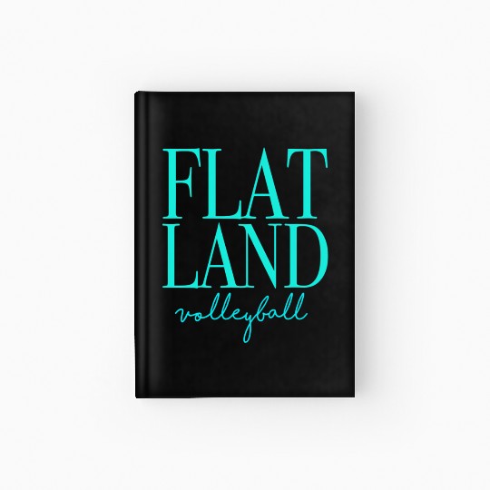 Flatland Volleyball Hardcover Journal