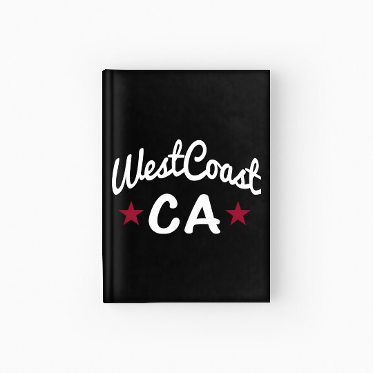 California West Coast Hardcover Journal