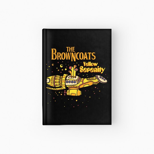 The Yellow Serenity Hardcover Journal