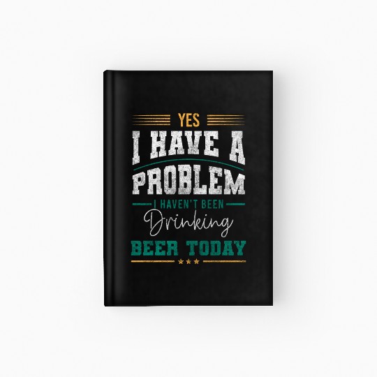 Problem? Fun Black Humor Cool Hardcover Journal