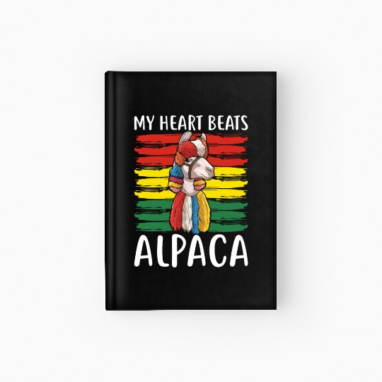 Bolivia Flag Bolivian Alpaca Lover Country South Hardcover Journal