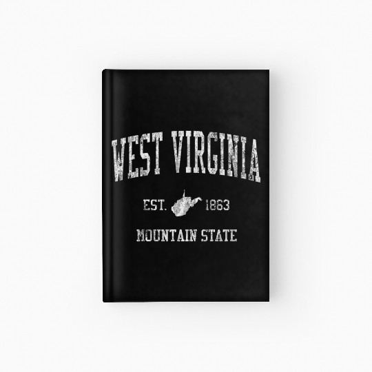 West Virginia Sports Hardcover Journal