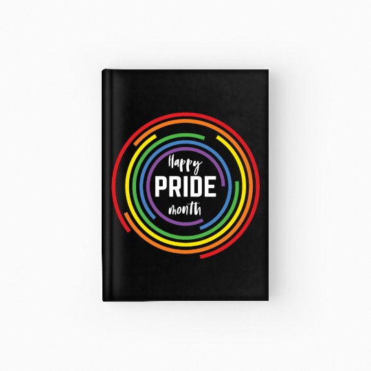 Pride LGBT Love wins, we are queer and proud Hardcover Journal