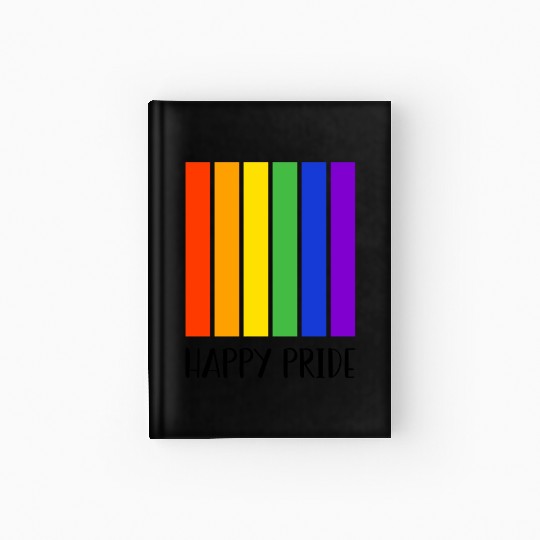 Pride LGBT Love wins, we are queer and proud Hardcover Journal