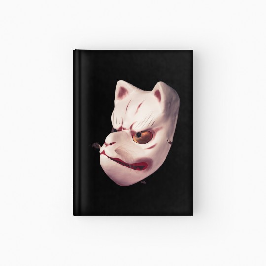 Cute Angry Face Hardcover Journal