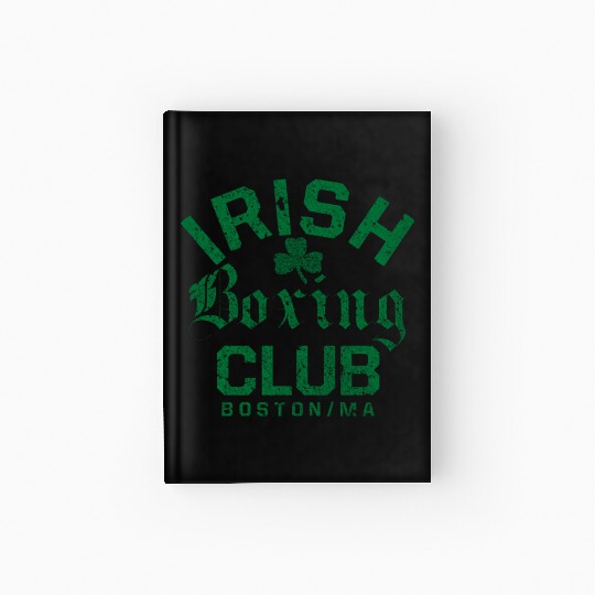 Irish Boxing Club Boston Massachusetts Hardcover Journal