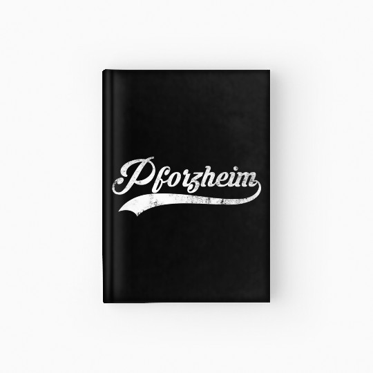 Pforzheim City Old School Hardcover Journal