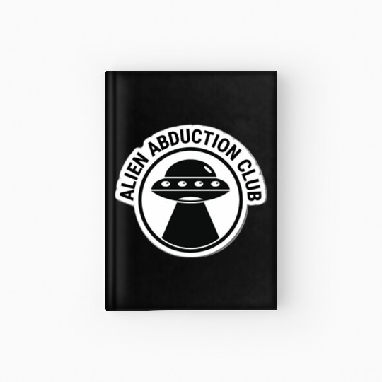 Alien Abduction Club Artwork Hardcover Journal