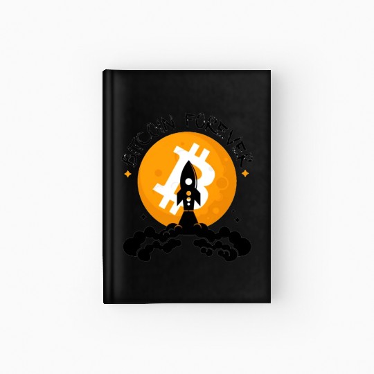 Bitcoin Forever Hardcover Journal