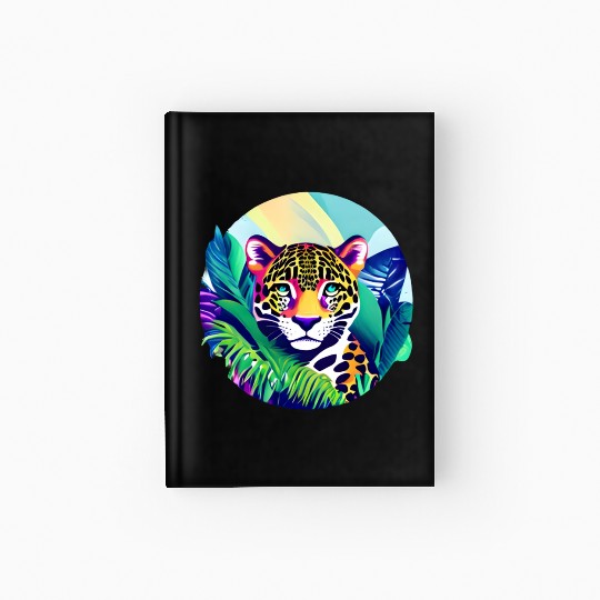 Jaguar in the Tropics Hardcover Journal