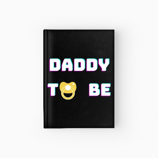 Daddy To Be green Hardcover Journal