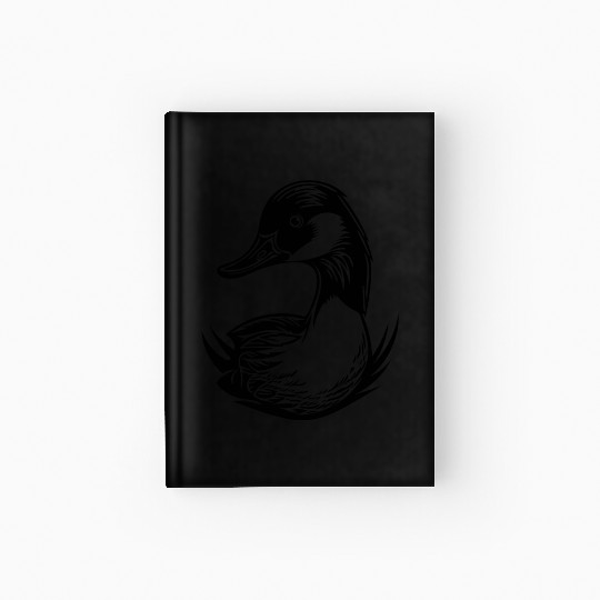 Duck Bird Nature Pond Hardcover Journal