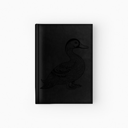 Duck Bird Nature Pond Hardcover Journal