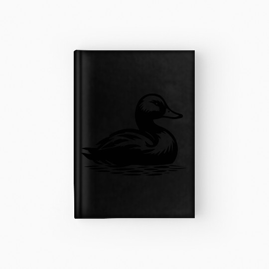 Duck Bird Nature Pond Hardcover Journal