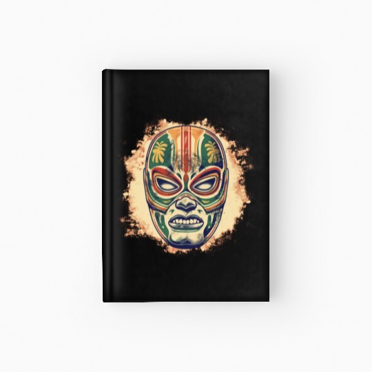Lucha Libre Mexican Wrestling Mask Luchador Hardcover Journal