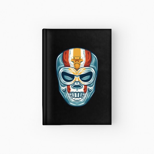 Lucha Libre Mexican Wrestling Mask Luchador Hardcover Journal
