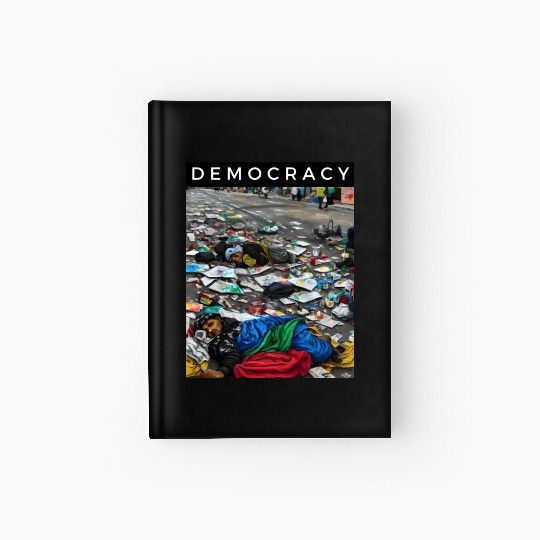 Forgotten Voices: The Democracy of the Streets Hardcover Journal