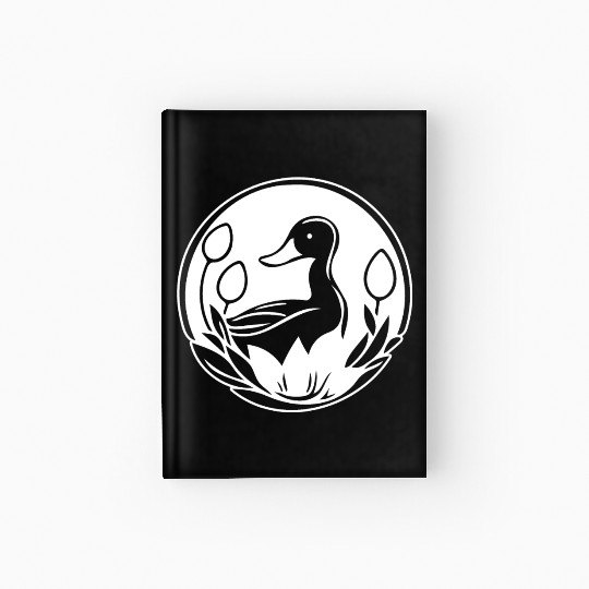 Duck Bird Nature Pond Hardcover Journal