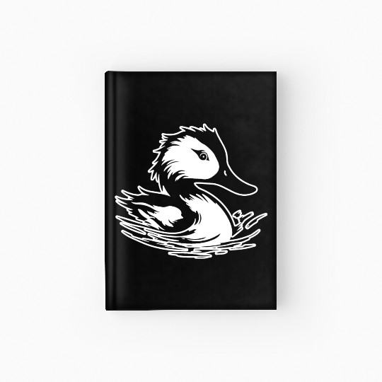 Duck Bird Nature Pond Hardcover Journal