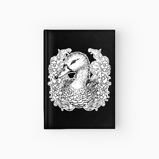 Duck Bird Nature Pond Hardcover Journal