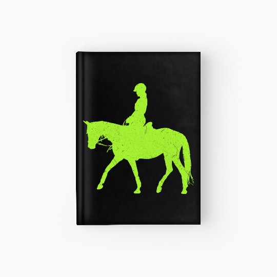 Equestrian Green Lizard Hardcover Journal