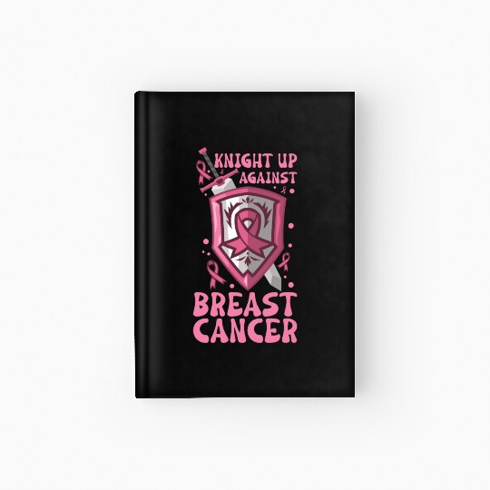 Breast cancer Awareness Support Survivors Pink Hardcover Journal
