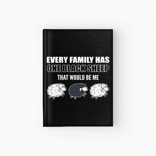 Family Black Sheep Shepherd Hardcover Journal