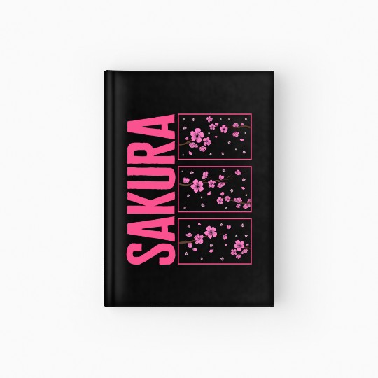 Cherry Blossom Hardcover Journal, Sakura Kawaii Pop Culture