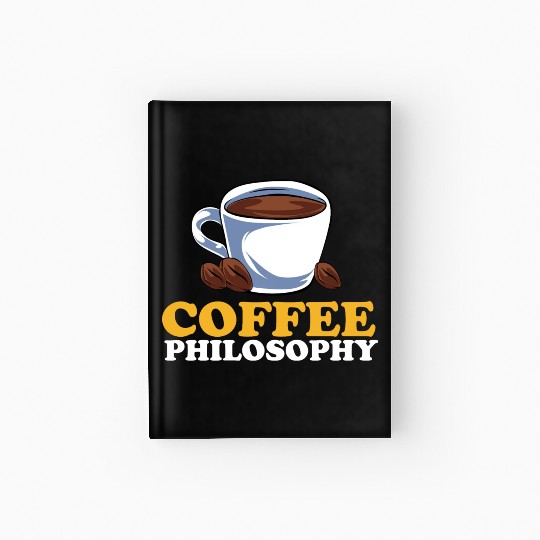 Coffee Philosophy Teacher Poetry Science Coffee Hardcover Journal