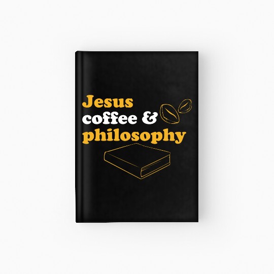 Philosophy Jesus Teacher Science Book Coffee Hardcover Journal