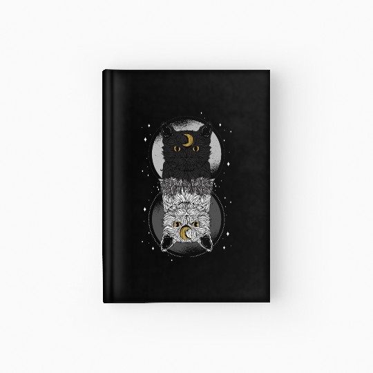 As Above so Below Cat Hardcover Journal